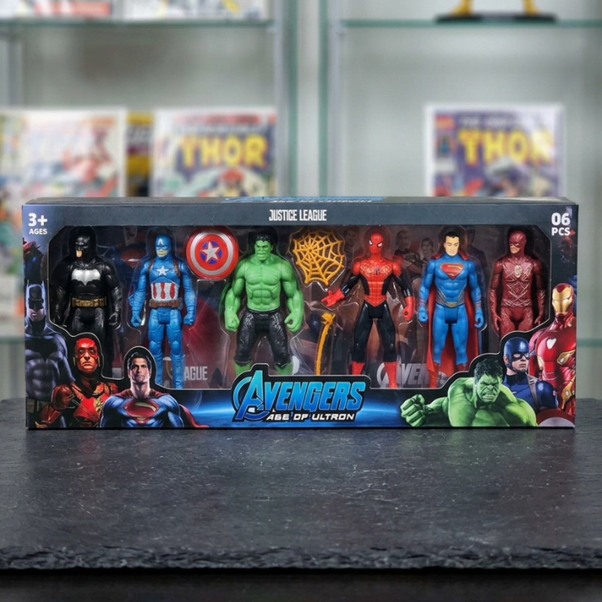 Avengers Age of Ultron 6 Pcs Superhero Action Figure Set for Kids