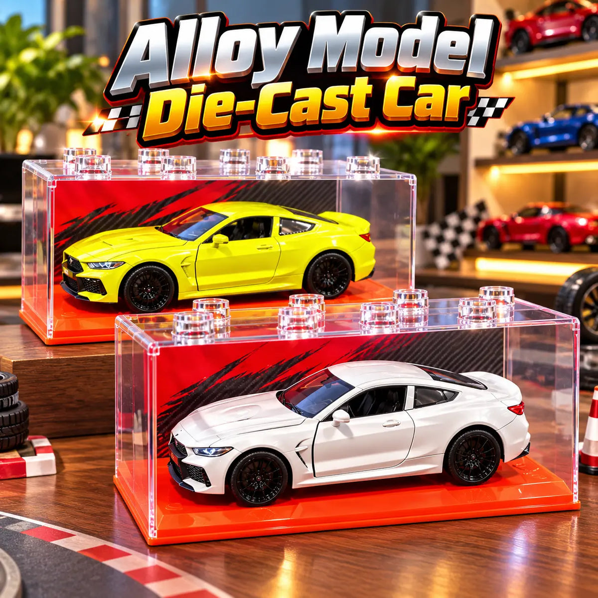 BMW M8 Premium 1:36 Scale Die-Cast Sports Car (Random Color| W36888)
