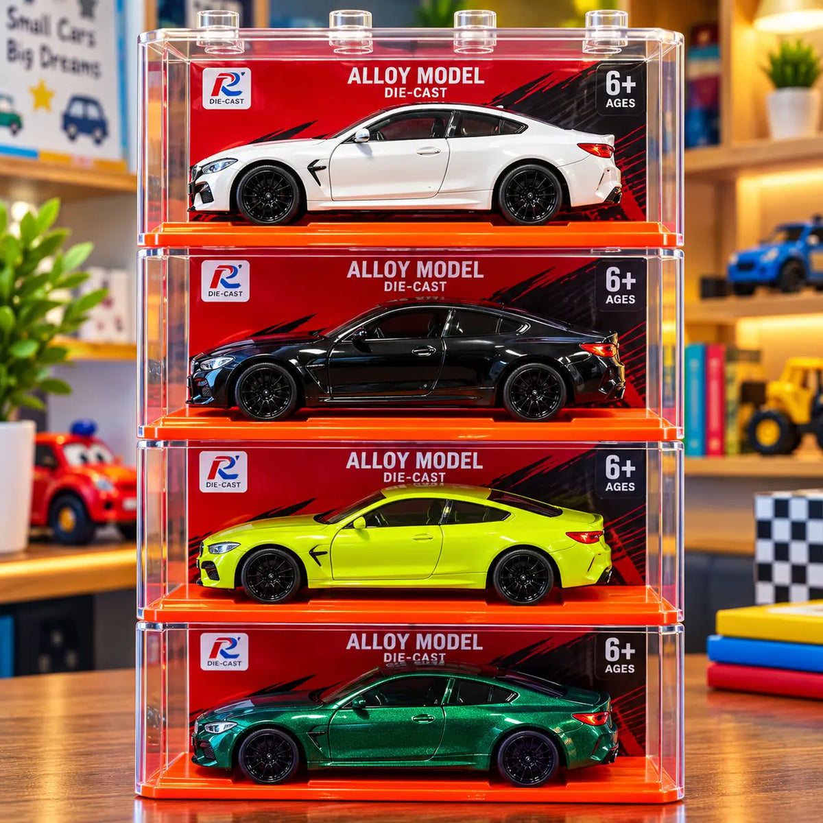 BMW M8 Premium 1:36 Scale Die-Cast Sports Car (Random Color| W36888)