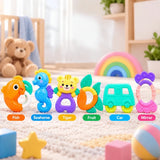 Baby Sensory Teething Toy Set (HX006)