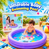 Intex 2ft Purple Inflatable Baby Swimming Pool