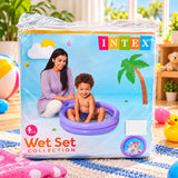 Intex 2ft Purple Inflatable Baby Swimming Pool