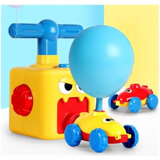 Balloon Powered Pumping Car Toy Set for Toddlers (868-92)