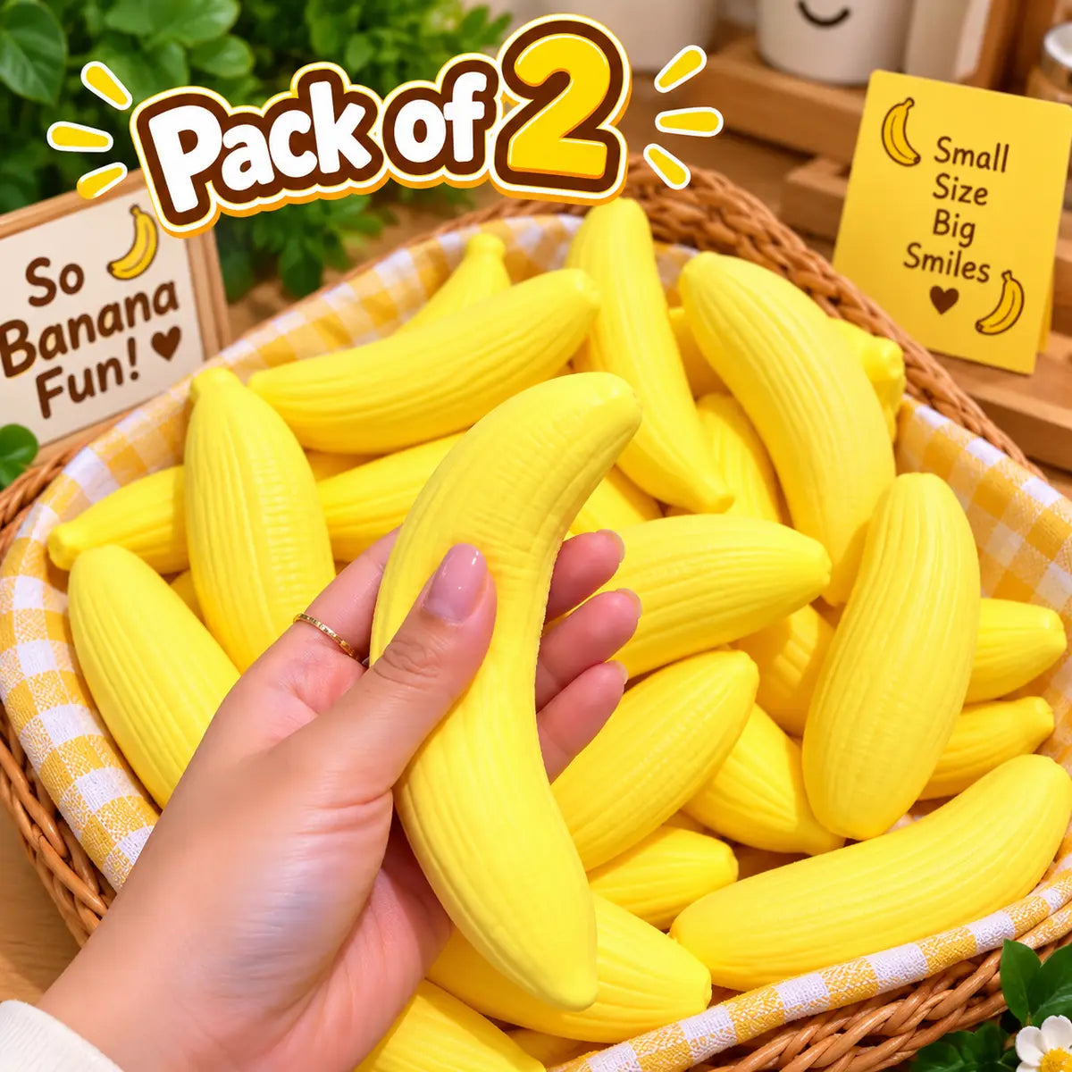 Banana Squishy Stress Relief Toy