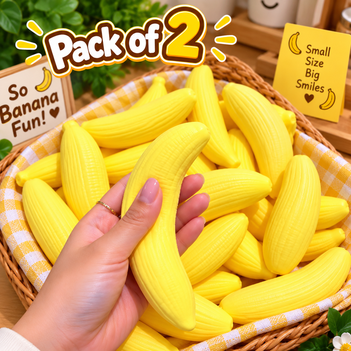 Banana Squishy Stress Relief Toy