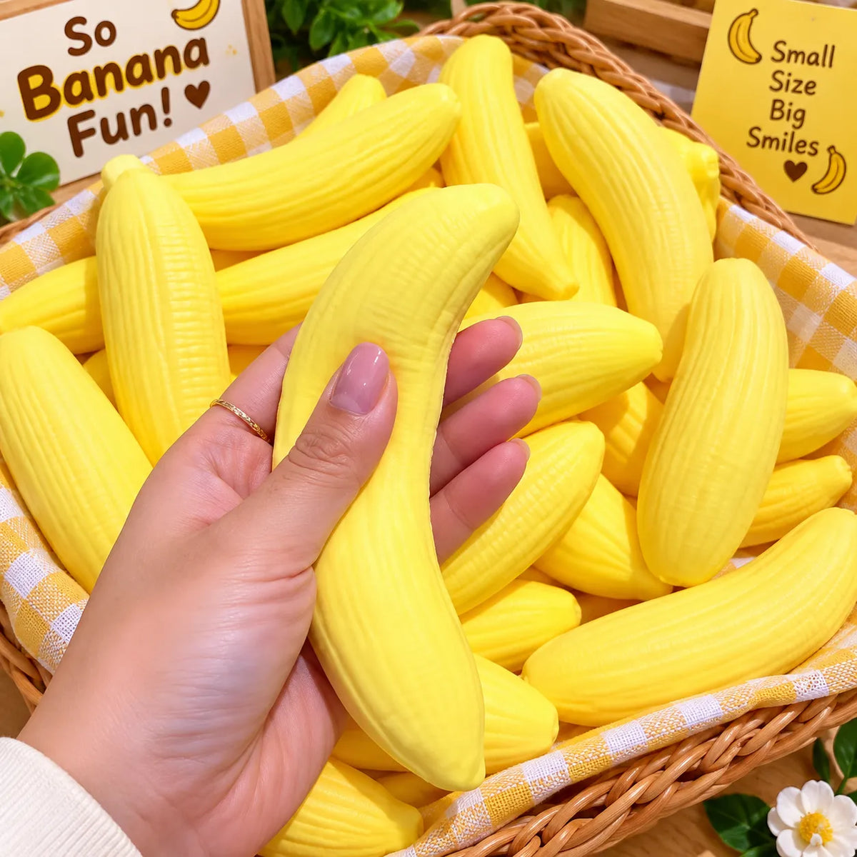 Banana Squishy Stress Relief Toy