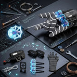Spiderman Web Shooter Toy for Kids black