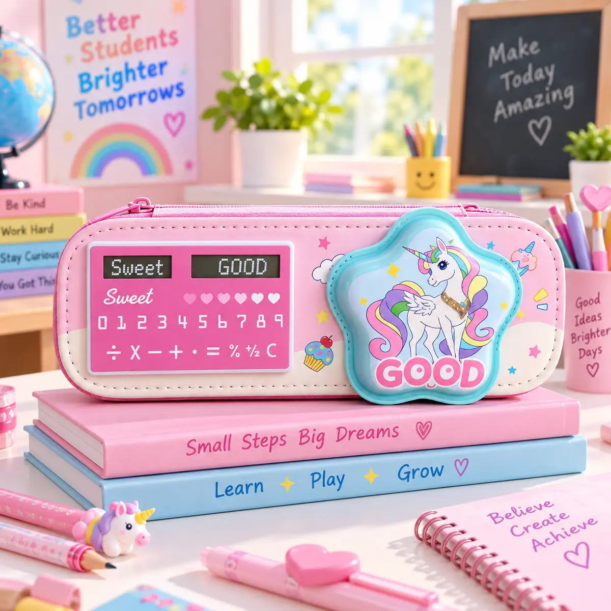 Calculator Geometry Box For Girls - Toynix.pk