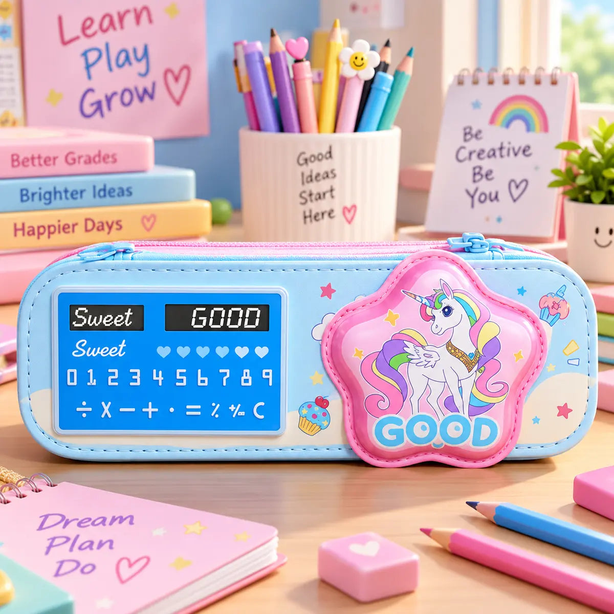 Calculator Geometry Box For Girls - Toynix.pk