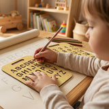 Early Learning Wooden Stencil Board For Kids (pk-003)