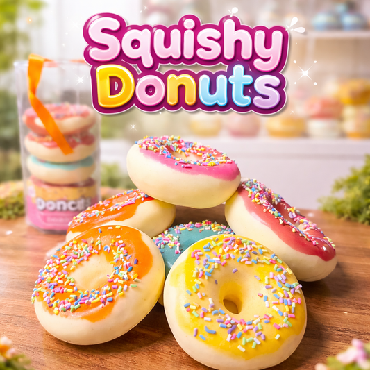 Squishy Donut Toy for Kids - 1 Pc (XC2033)