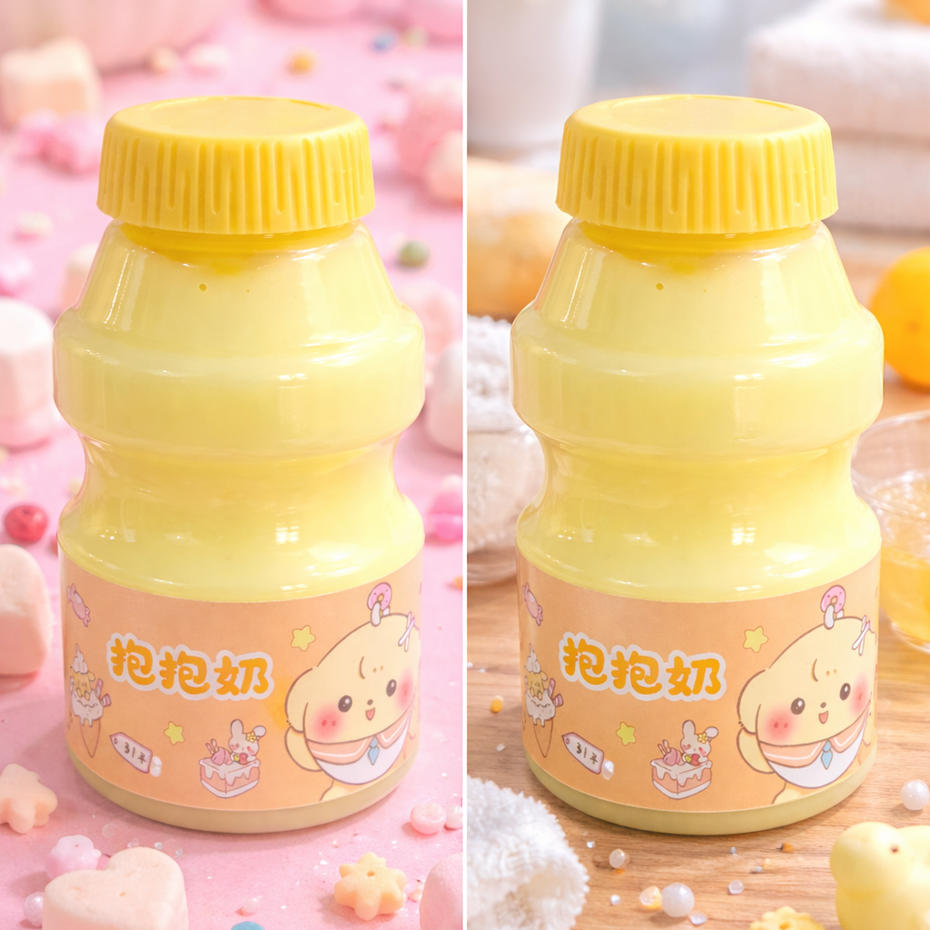 Bubble Milk Slime For Kids (6666)