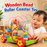 Wooden Bead Roller Coaster Toy For Kids | 2025-0