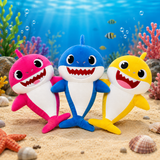 Soft Baby Shark Plush Toy For Kids (25cm | Random Color)