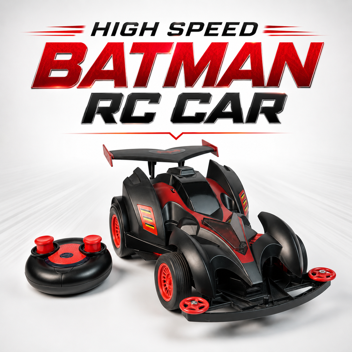 High Speed Batman RC Car Remote Control Racing Car Toy (803BM)