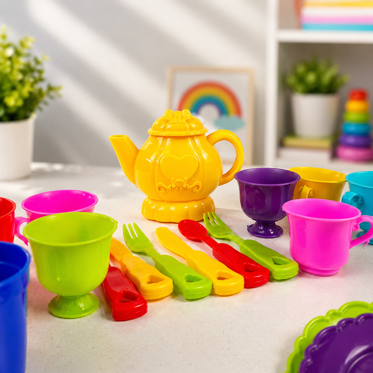 Tea Party Play Set for Kids (2717)