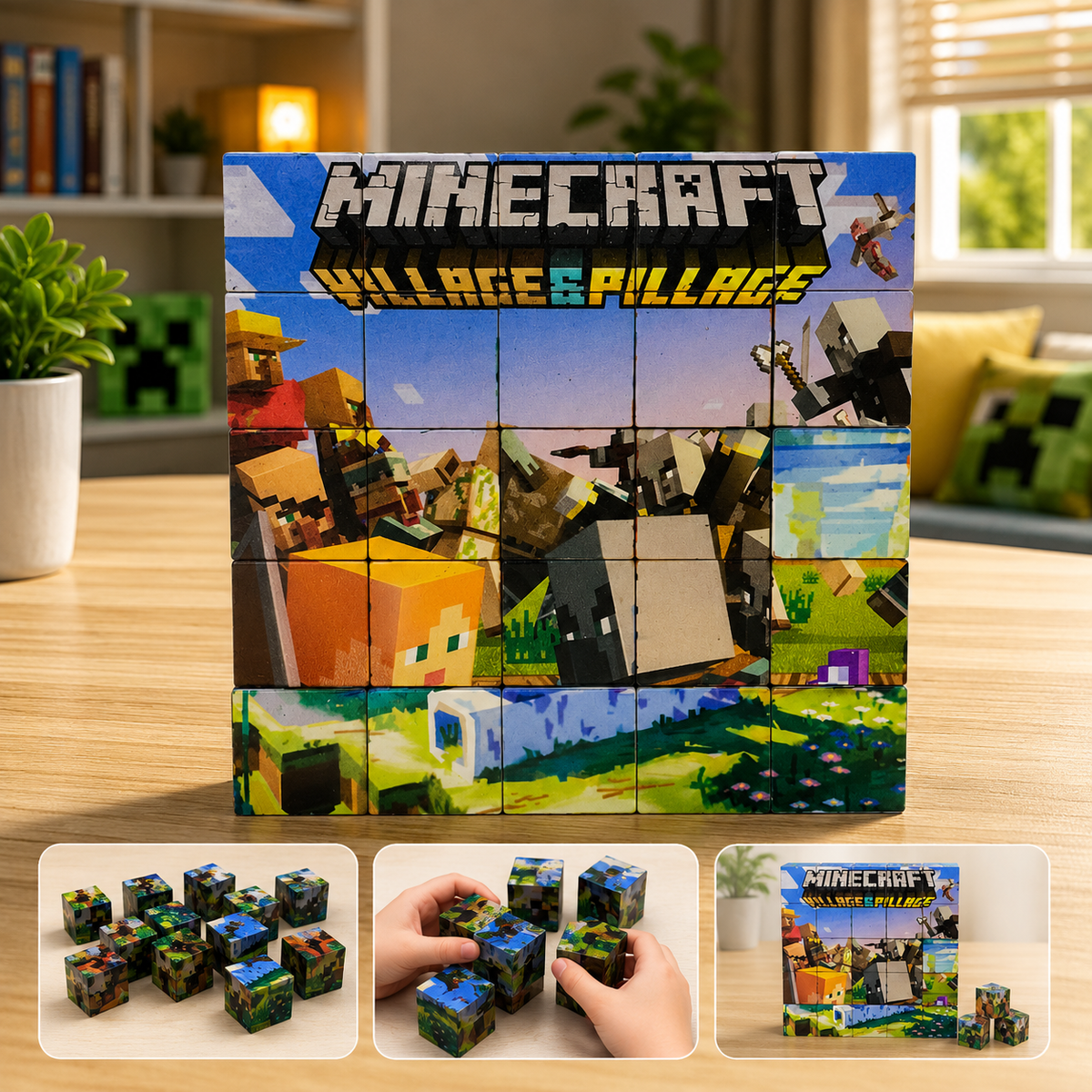 Minecraft Magnetic Cube Blocks (BZ96-101B)
