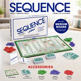 Classic Sequence Board Game for Kids & Family (1518)