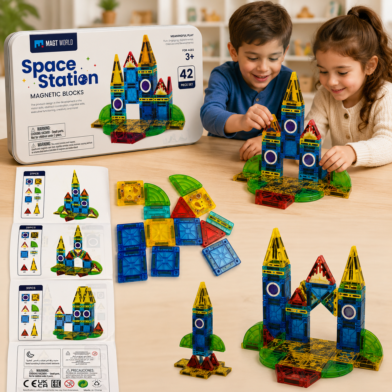 Space Station Magnetic Tiles (B188-002)