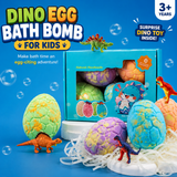 Kids Dino Egg Bath Bombs with Surprise Toys Inside  (KL9004)