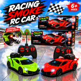 High Speed Remote Control Spray Car (Random Color | XJD575-68A)
