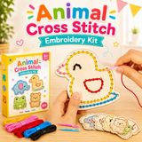 DIY Wooden Animal Cross Stitch Embroidery Kit (2025-29)