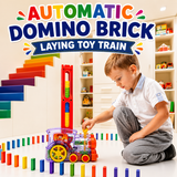 Automatic Domino Brick Laying Toy Train (7012W)