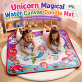 Unicorn Magical Water Canvas Doodle Mat For Kids (H6)