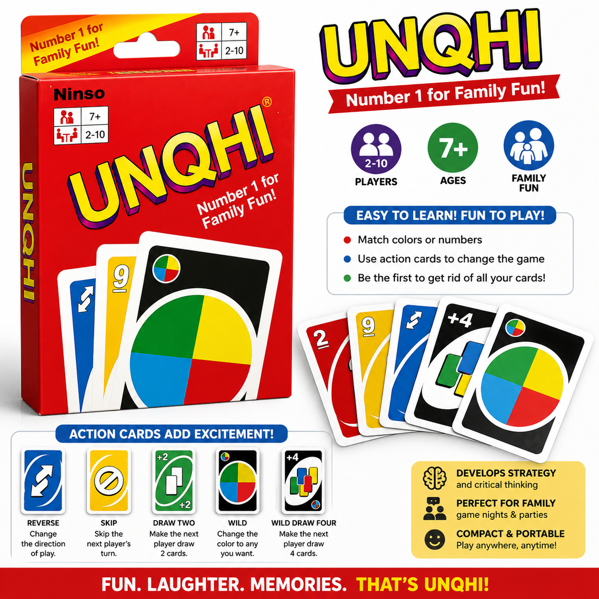 UNO Card Game for Family & Friends (01)