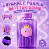 Sparkle Purple Glitter Slime Bottle (7777)