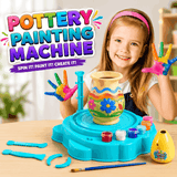 Pottery Painting Machine Creative Art & Craft Toy for Kids (2629-T27A)