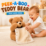 Peek-A-Boo Teddy Bear Toy With Motion & Sound For Kids (03)