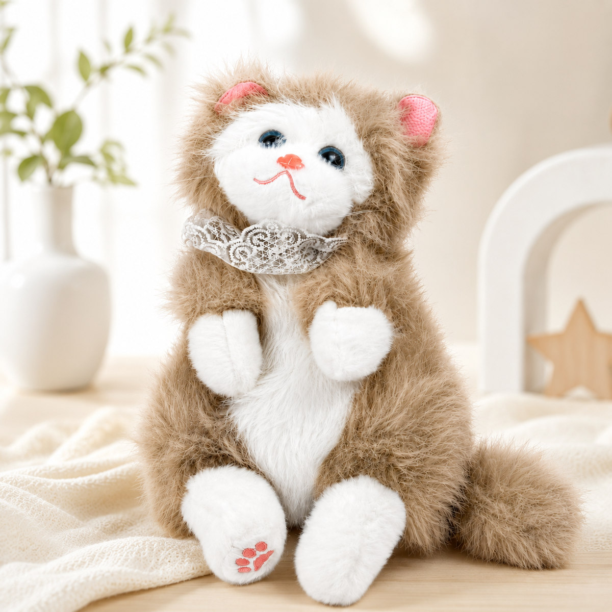 Cute Mini Realistic Cat Bag For Kids