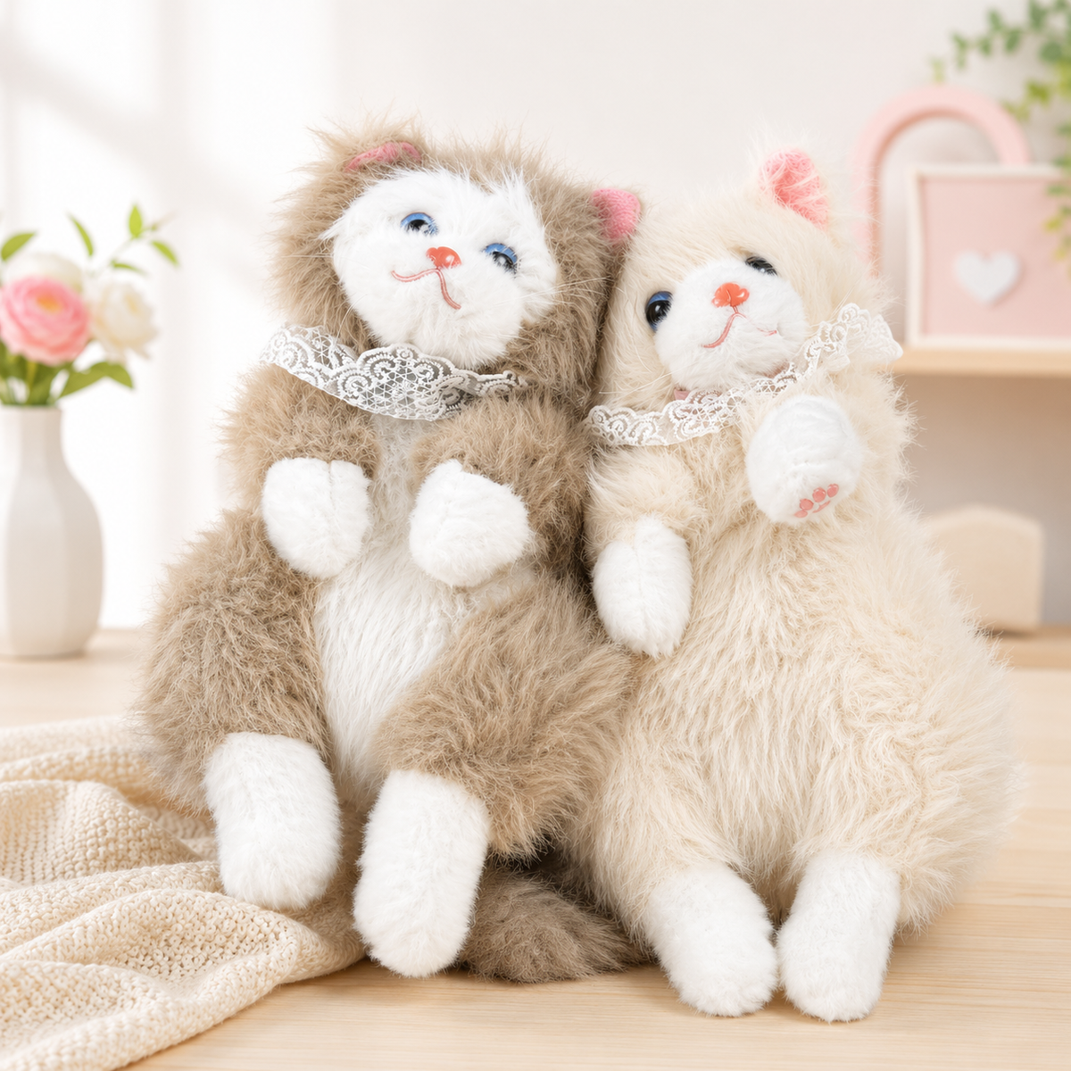 Cute Mini Realistic Cat Bag For Kids