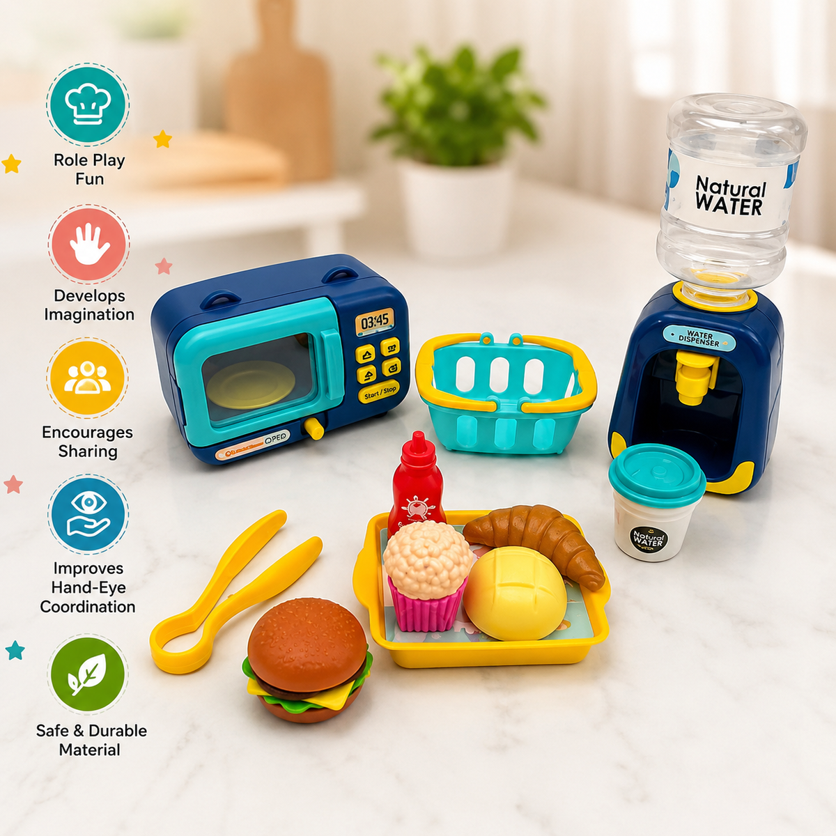 Kids Kitchen Party Set Toy (1018-74)