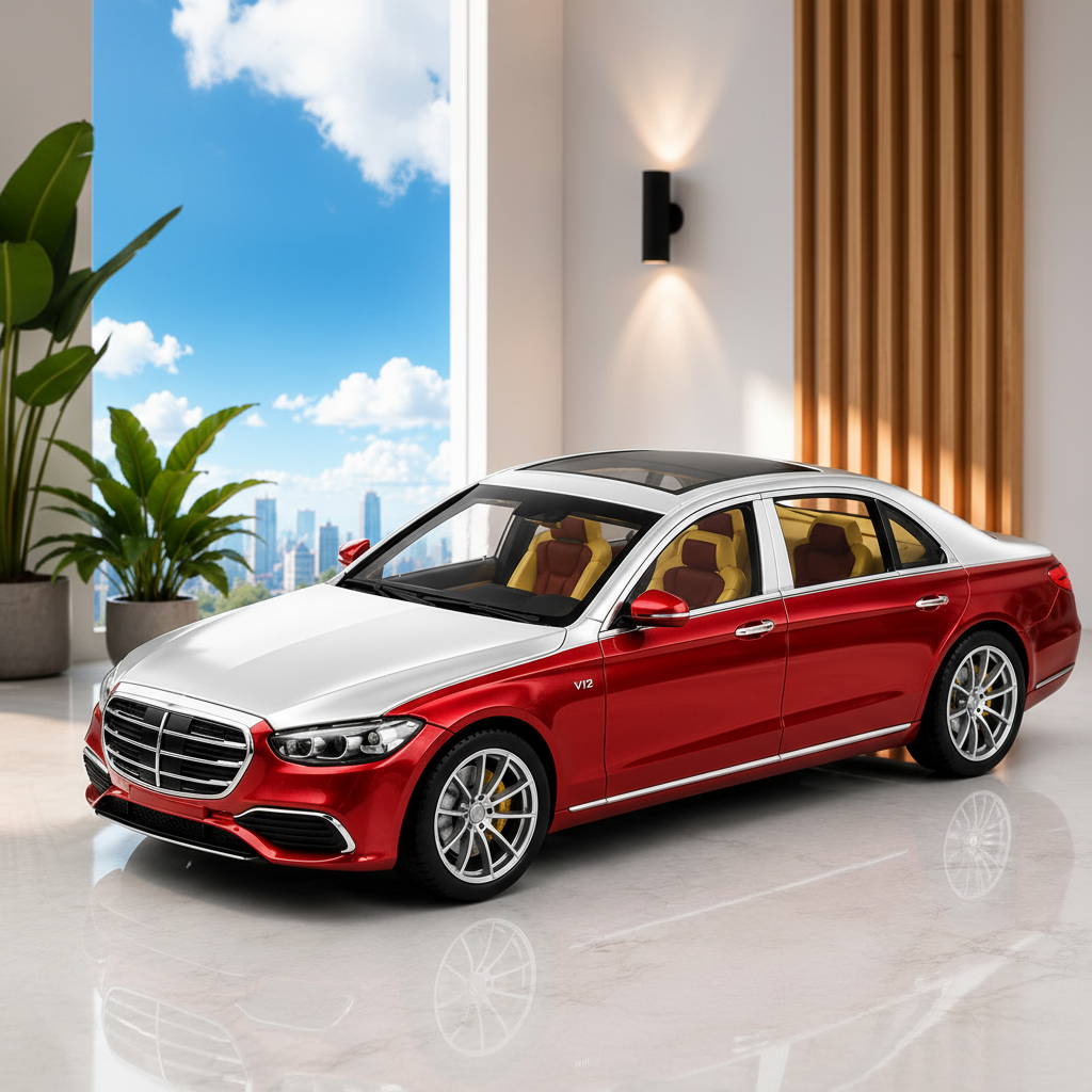 1:22 RC Spray Diecast Mercedes Model Car (Random Color | HCL-3813)