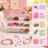 DIY Beading Jewelry Making Kit for Kids (610-32D)