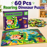 60 Pcs Roaring Dinosaur Puzzle for Kids (88732)