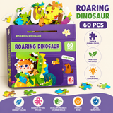 60 Pcs Roaring Dinosaur Puzzle for Kids (88732)