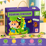 60 Pcs Roaring Dinosaur Puzzle for Kids (88732)