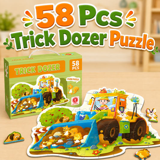 58 Pcs Trick Dozer Puzzle for Kids (88731)