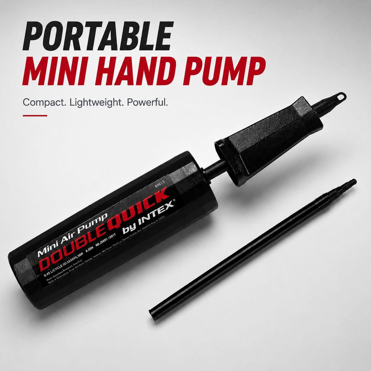 Intex Portable Double Quick Mini Hand Pump (69613)