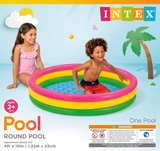 4 FT - Intex Rainbow Swimming Pool For Kids (57412)
