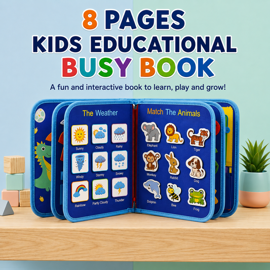 Kids Educational Busy Book (25025)
