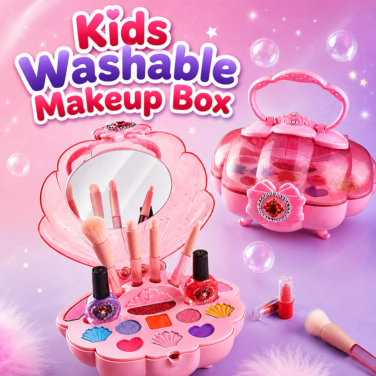Kids Washable Makeup Box Set (M-721)