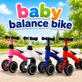 4 Wheel Baby Balance Bike For Toddler (XT-501)