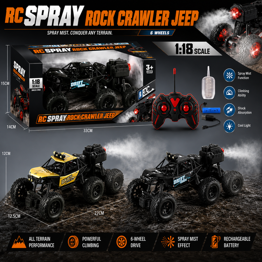 RC Spray Rock Crawler 4WD Pakistan
