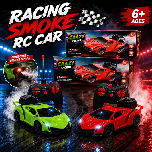 high speed rc racing smoke car remote control drift car with spray effect Pakistan