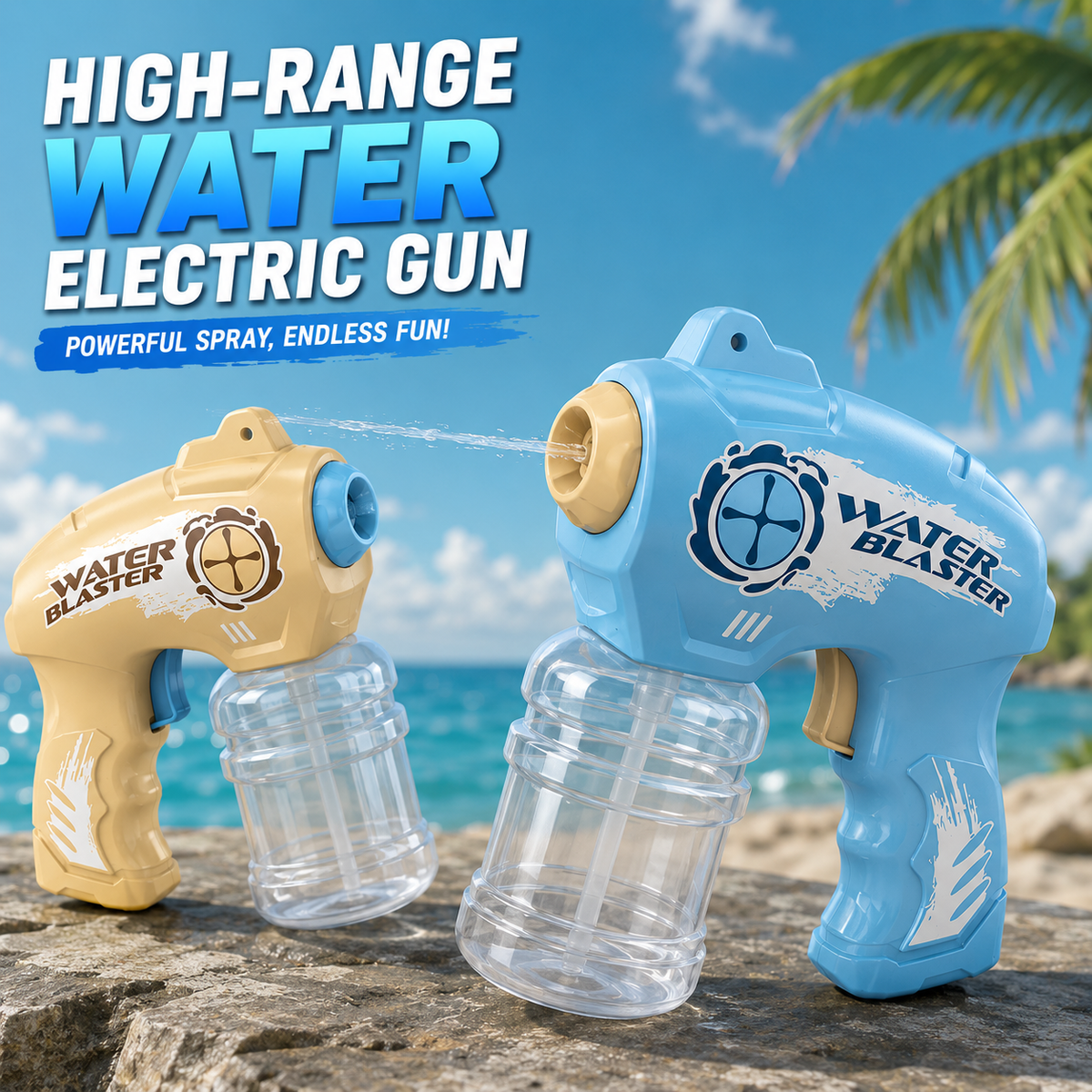Kids Shooting High-Range Water Electric Gun (X5-BC)