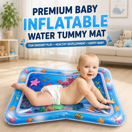 premium baby inflatable water tummy time sensory play mat Pakistan